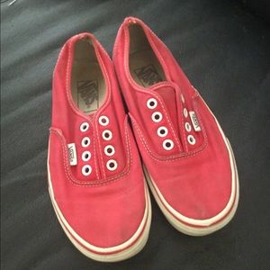 Red Vans